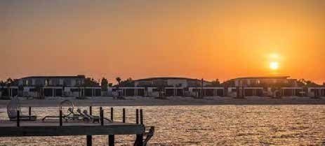Island beachfront villas
